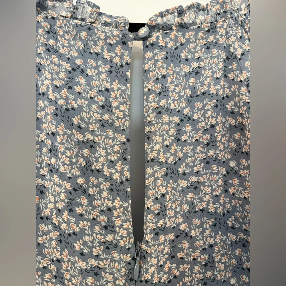 ASTR The Label Tiered Ruffle Floral Mini Dress Size Small